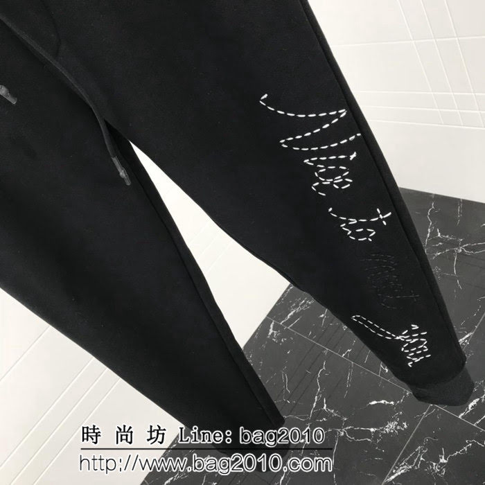 Y-3山本耀司 18年秋冬新款 休閒保暖 男款加絨衛褲 ydi1841